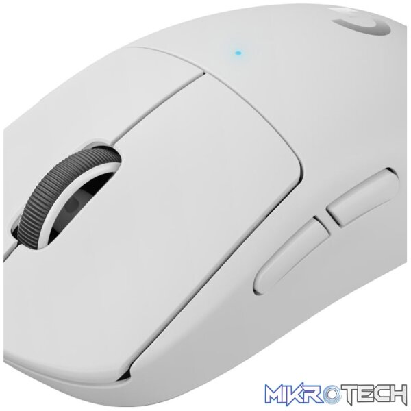 Logitech G PRO X SUPERLIGHT HERO 25k White Wireless Gaming Mouse - Image 4