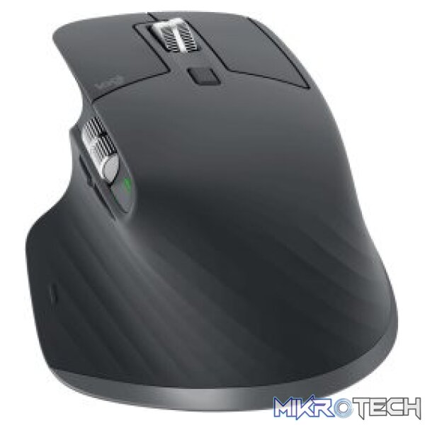 Logitech MX Master 3S Performance 8000 DPI Darkfield Graphite Grey Wireless Mouse - Image 2