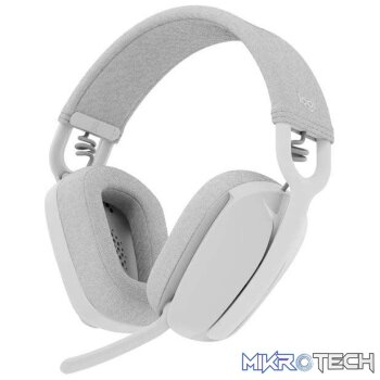 Logitech Zone Vibe 100 White Wireless Headset