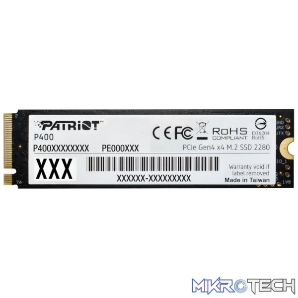 Patriot P400 2TB M.2 PCIe NVMe SSD - Image 5