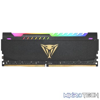 Patriot Vipersteel 8GB 3600MHz DDR4 Desktop Gaming Memory RGB