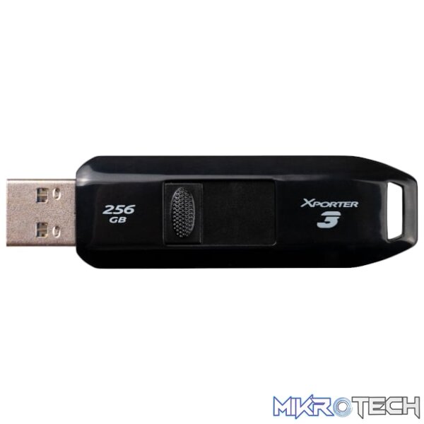 Patriot Xporter 3 256GB USB3.2 Flash Drive - Black Patriot Xporter 3 256GB USB3.2 Flash Drive - Black