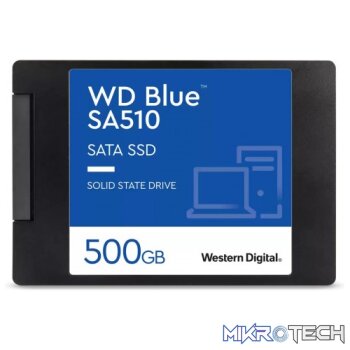 Western Digital WD Blue SA510 500GB 2.5? SATA 3.0 Solid State Drive