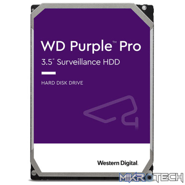 Western Digital WD121PURP Purple Pro 12TB Surveillance 3.5? SATA 7200rpm Internal HDD Western Digital WD121PURP Purple Pro 12TB Surveillance 3.5? SATA 7200rpm Internal HDD
