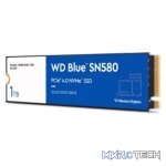 Western Digital WDS100T3B0E Blue SN580 1TB M.2 2280 PCIe 4.0 x4 NVMe SSD - Image 2