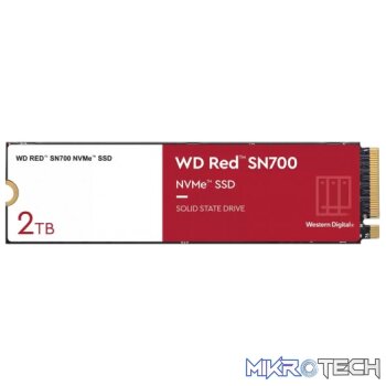 Western Digital WDS200T1R0C Red SN700 2TB M.2 2280 PCIe 3.0 x4 NVMe NAS SSD