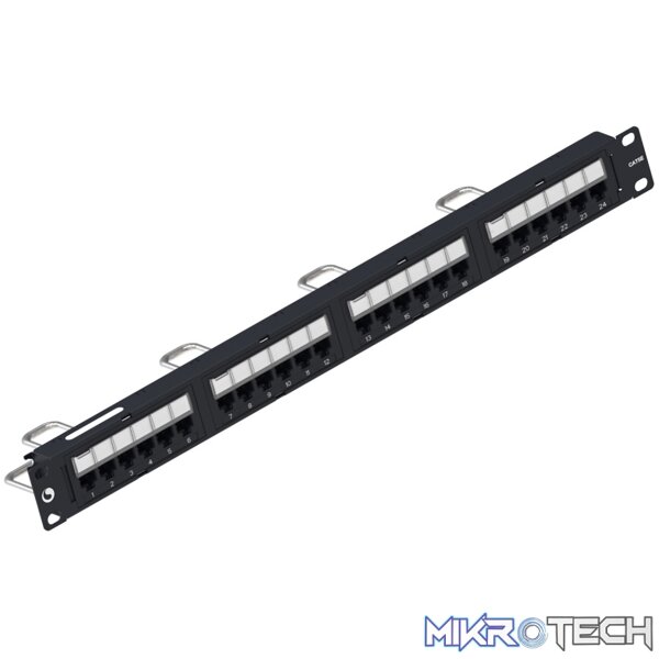 760180000_b024 CommScope CAT5-E 1U PCB Patch Panel Cable - Image 1