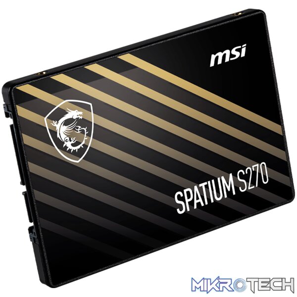 MSI120SSD_536e MSI Spatium 120GB 2.5" S270 SATA Hard drive Enclosure - Image 1