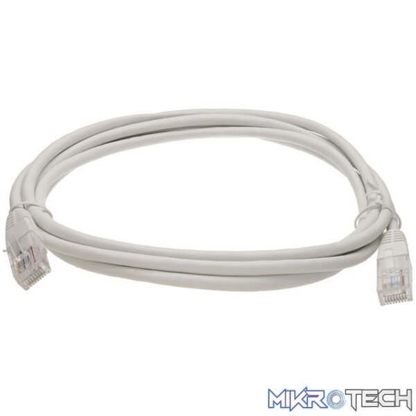 RJ45_CAT5E_WHITE_eba3 Zone RJ45 CAT5-E Double Box White Cable - Image 1