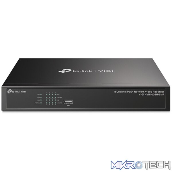 VIGI_NVR1008H_8MP_fa7d TP-Link VIGI 8-Channel POE NVR - Image 1