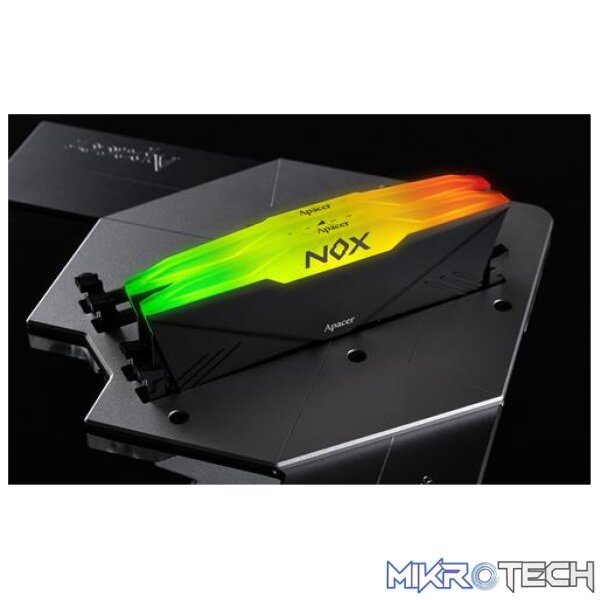 Apacer Nox 8GB RGB DDR4 3200MHz Gaming Memory - Image 2