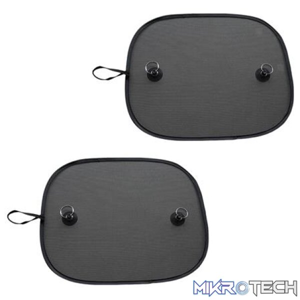 Autoworx 2 Piece Side Window Sun Screen Mesh - Image 4
