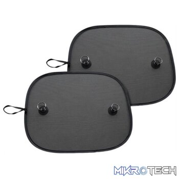 Autoworx 2 Piece Side Window Sun Screen Mesh