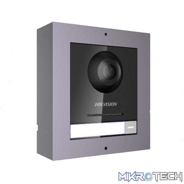 DS_KIS602_3a10 Hikvision IPP Video Intercom KIT For VIILA OR HOUSE 1 BUTTON - Image 1