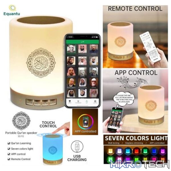 Equantu Touch Lamp Quran Speaker - Image 4