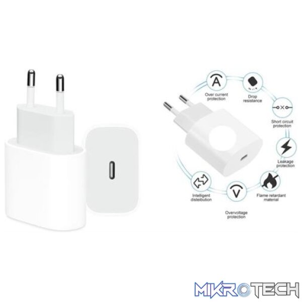 Geeko A2347 Type-C 20W Charger, - Image 2