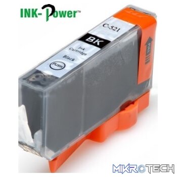 InkPower Generic Canon Ink C521BK for use with PIXMA iP3600