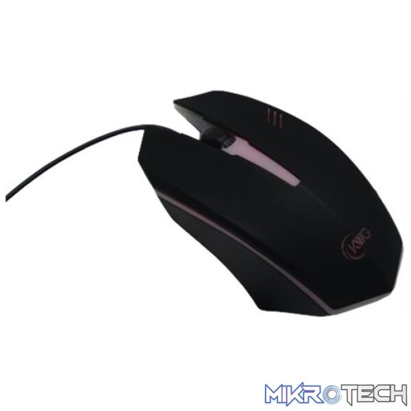 KWG Black USB Optical Gaming Mouse With RGB KWG Black USB Optical Gaming Mouse With RGB