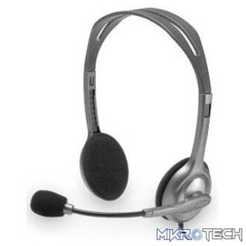 Logitech H111 Stereo headset with noise
