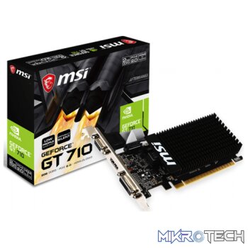 MSI Nvidia GeForce GT710 GPU SLI ready Graphics Card