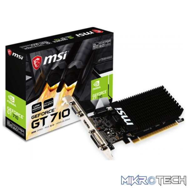 MSI Nvidia GeForce GT710 GPU SLI ready Graphics Card MSI Nvidia GeForce GT710 GPU SLI ready Graphics Card