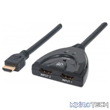 Manhattan 2 Port HDMI Switch HDMI 1.3