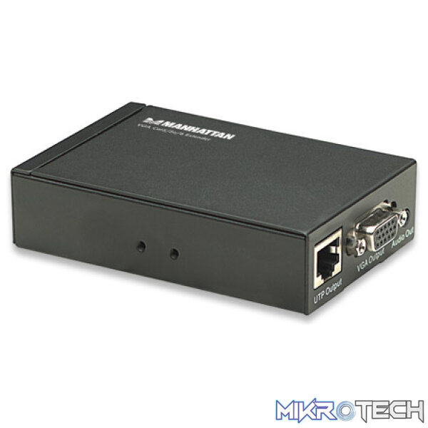 Manhattan VGA Cat5/5e/6 Extender - Manhattan VGA Cat5/5e/6 Extender -
