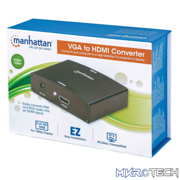 Manhattan VGA to HDMI Converter - Image 4