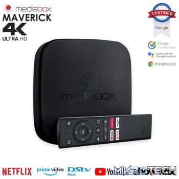 Mediabox Maverick 4K Android Certified TV Box
