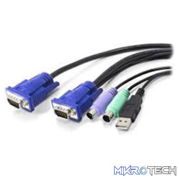 NetiX 3M Vga Usb And Ps2 Kvm Cable