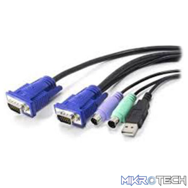 NetiX 3M Vga Usb And Ps2 Kvm Cable NetiX 3M Vga Usb And Ps2 Kvm Cable