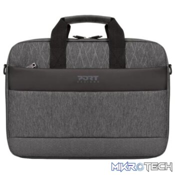 Port Designs Boston Toploader 15.6 inch Grey Notebook Bag