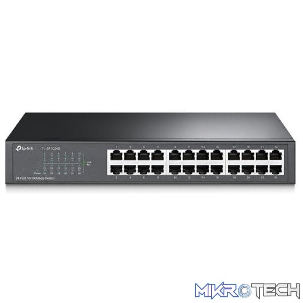 TP-Link TL-SF1024D 24-Port 10/100Mbps Desktop - Image 2