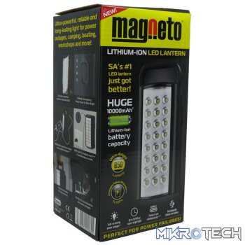 Tevo Magneto LED Lantern Lithium Ion Black 3.0 with type C