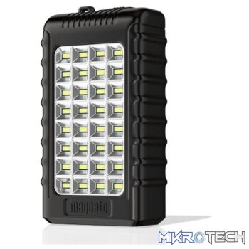 Tevo Magneto LED Solar Lantern Black