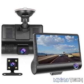 WDR 3 Camera in 1 Dashboard Camera