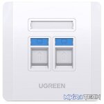 uGreen Dual Wall Socket internet LAN and Telephone