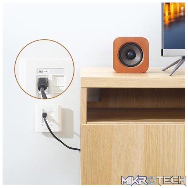 uGreen Dual Wall Socket internet LAN and Telephone - Image 4