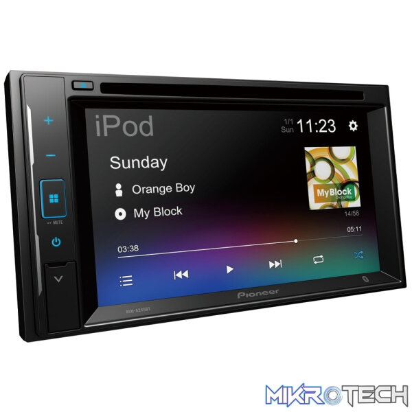 Pioneer AVH-A245BT 6.2 Inch Multimedia AV Receiver W/Bluetooth, iPhone, USB & Aux-In - Image 2