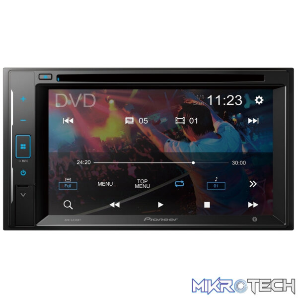 0017928_pioneer-avh-a245bt Pioneer AVH-A245BT 6.2 Inch Multimedia AV Receiver W/Bluetooth, iPhone, USB & Aux-In - Image 1