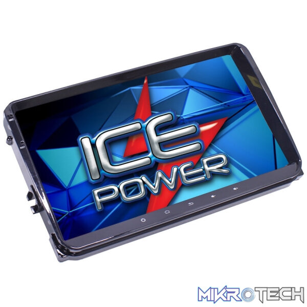 0018154 ICE POWER IP-VW9 VW OEM UNIVERSAL 9" DOUBLE DIN ANDROID BT/USB RADIO - Image 1
