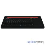 Alcatroz Xplorer Dock 2 Bluetooth Wireless Keyboard with Multi-Touch Trackpad - Black/Red - Image 2
