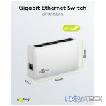 Goobay 5-Port Gigabit Ethernet Switch - Image 7