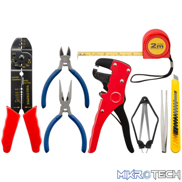 Goobay 20 Pcs Soldering Set and Tool Set in Handy Bag - Image 3