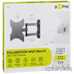 Goobay TV Wall Mount Dual Arm for TVs from 23" to 42" with Swivel and Tilt - Image 8