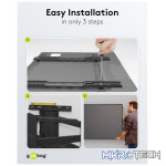 Goobay TV wall mount Basic FULLMOTION (M) for TVs from 32" to 55" - Image 3