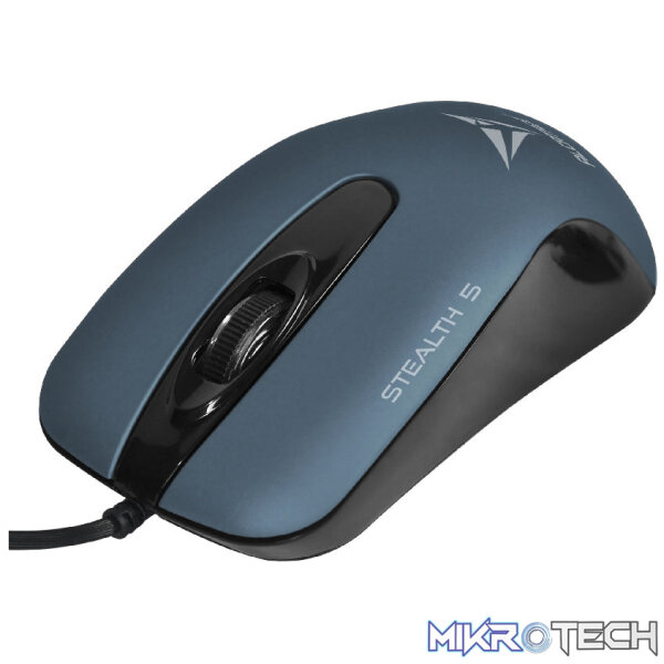 Alcatroz Stealth 5 USB Mouse - Metallic Blue - Image 6
