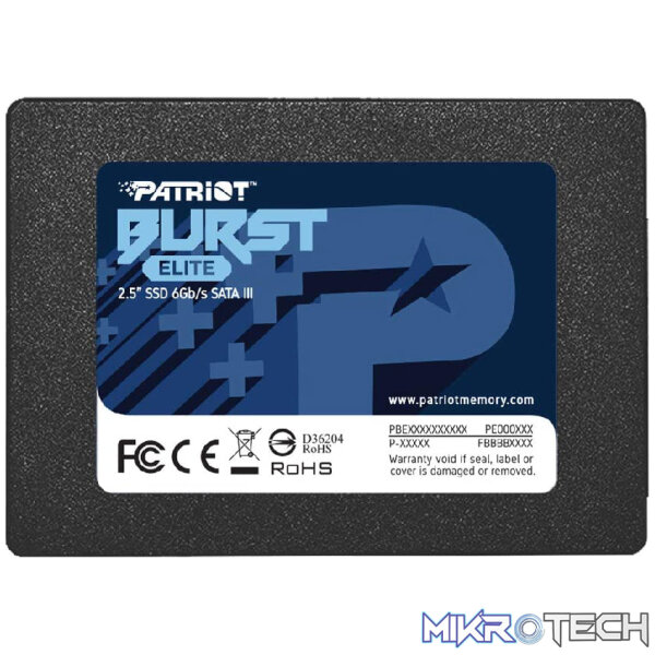 Patriot Burst Elite 480GB 2.5" SATA III SSD - Image 5