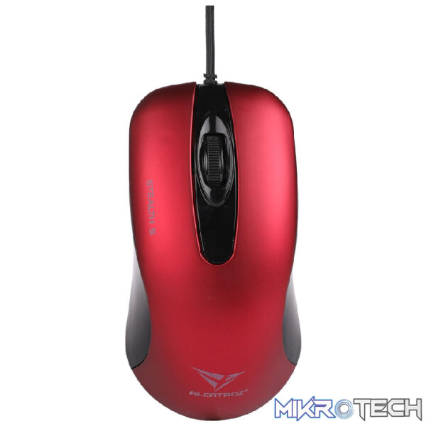 Alcatroz Stealth 5 USB Mouse - Metallic Red - Image 8