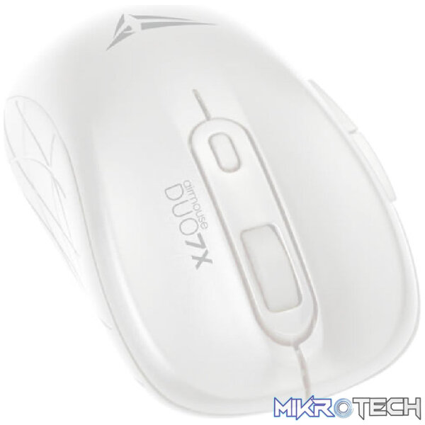 Alcatroz Airmouse Duo 7X Bluetooth and Wireless Mouse - White - Image 4